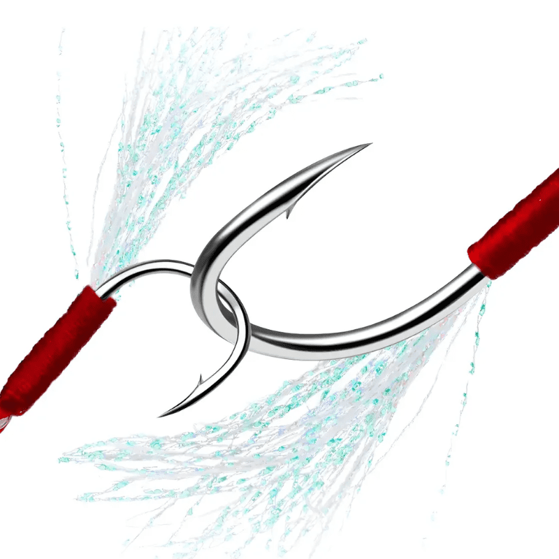 Anzol Suporte Assist Hook Com Penacho - 2 unidades - Imagem 2